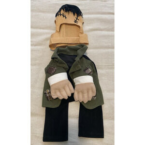 World Market Frankenstein Dog or Cat Costume S / M - Halloween - 2pc Dangle Arms